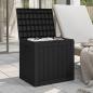 Preview: Gartenbox Schwarz 55,5x43x53 cm Polypropylen