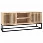 Preview: TV-Schrank 105x30x45 cm Holzwerkstoff und Eisen