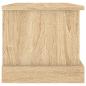 Preview: Truhe Sonoma-Eiche 50x30x28 cm Holzwerkstoff