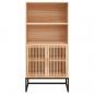 Preview: Highboard 60x35x125 cm Holzwerkstoff