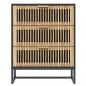 Preview: Sideboard Schwarz 60x30x75 cm Holzwerkstoff