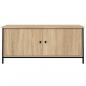 Preview: TV-Schrank mit Türen Sonoma-Eiche 102x35x45 cm Holzwerkstoff