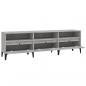 Preview: TV-Schrank Betongrau 150x30x44,5 cm Holzwerkstoff