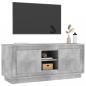 Preview: TV-Schrank Betongrau 102x35x45 cm Holzwerkstoff