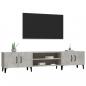 Preview: TV-Schrank Betongrau 180x31,5x40 cm Holzwerkstoff