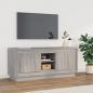 Preview: ARDEBO.de - TV-Schrank Grau Sonoma 102x35x45 cm Holzwerkstoff