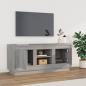 Preview: TV-Schrank Grau Sonoma 102x35x45 cm Holzwerkstoff