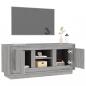 Preview: TV-Schrank Grau Sonoma 102x35x45 cm Holzwerkstoff