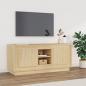 Preview: ARDEBO.de - TV-Schrank Sonoma-Eiche 102x35x45 cm Holzwerkstoff