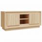 Preview: TV-Schrank Sonoma-Eiche 102x35x45 cm Holzwerkstoff