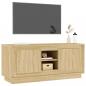 Preview: TV-Schrank Sonoma-Eiche 102x35x45 cm Holzwerkstoff