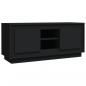 Preview: TV-Schrank Schwarz 102x35x45 cm Holzwerkstoff