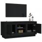 Preview: TV-Schrank Schwarz 102x35x45 cm Holzwerkstoff