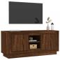 Preview: TV-Schrank Braun Eichen-Optik 102x35x45 cm Holzwerkstoff