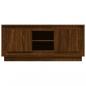 Preview: TV-Schrank Braun Eichen-Optik 102x35x45 cm Holzwerkstoff