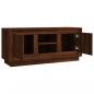 Preview: TV-Schrank Braun Eichen-Optik 102x35x45 cm Holzwerkstoff