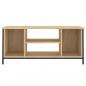 Preview: TV-Schrank Sonoma-Eiche 102x35x45 cm Holzwerkstoff