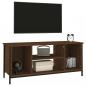 Preview: TV-Schrank Braun Eichen-Optik 102x35x45 cm Holzwerkstoff