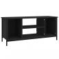 Preview: TV-Schrank Schwarz 102x35x45 cm Holzwerkstoff