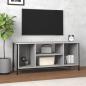 Preview: ARDEBO.de - TV-Schrank Grau Sonoma 102x35x45 cm Holzwerkstoff