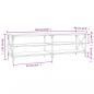 Preview: TV-Schrank Braun Eichen-Optik 160x40x50 cm Holzwerkstoff