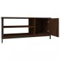 Preview: TV-Schrank Braun Eichen-Optik 100x40x45 cm Holzwerkstoff