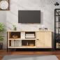 Preview: ARDEBO.de - TV-Schrank Sonoma-Eiche 100x40x45 cm Holzwerkstoff