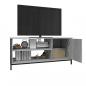 Preview: TV-Schrank Grau Sonoma 100x40x45 cm Holzwerkstoff