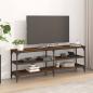 Preview: ARDEBO.de - TV-Schrank Braun Eichen-Optik 140x30x50 cm Holzwerkstoff