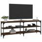 Preview: TV-Schrank Braun Eichen-Optik 140x30x50 cm Holzwerkstoff