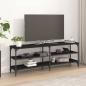 Preview: ARDEBO.de - TV-Schrank Schwarz 140x30x50 cm Holzwerkstoff