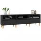 Preview: TV-Schrank Schwarz 150x30x44,5 cm Holzwerkstoff