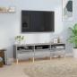 Preview: ARDEBO.de - TV-Schrank Grau Sonoma 150x30x44,5 cm Holzwerkstoff