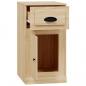 Preview: Beistellschrank mit Schublade Sonoma-Eiche 40x50x75 cm