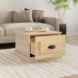 Preview: Couchtisch Sonoma-Eiche 50x50x35 cm Holzwerkstoff