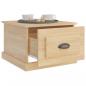 Preview: Couchtisch Sonoma-Eiche 50x50x35 cm Holzwerkstoff