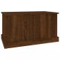 Preview: Truhe Braun Eiche-Optik 70x40x38 cm Holzwerkstoff