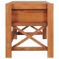 Preview: TV-Schrank mit Schubladen 120x40x45 cm Massivholz Teak