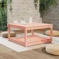 Preview: Gartentisch 82,5x82,5x45 cm Massivholz Douglasie