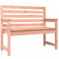 Preview: Gartenbank 109x48x91,5 cm Massivholz Douglasie