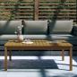 Preview: Gartentisch Honigbraun 121x82,5x45 cm Massivholz Kiefer