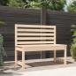 Preview: ARDEBO.de - Gartenbank 109 cm Massivholz Kiefer