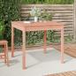 Preview: ARDEBO.de - Gartentisch 82,5x82,5x76 cm Massivholz Douglasie