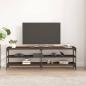 Preview: TV-Schrank Braun Eichen-Optik 160x30x50 cm Holzwerkstoff