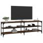 Preview: TV-Schrank Braun Eichen-Optik 160x30x50 cm Holzwerkstoff