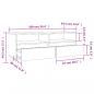 Preview: TV-Schrank Grau Sonoma 100x34,5x44,5 cm Holzwerkstoff