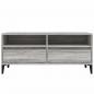 Preview: TV-Schrank Grau Sonoma 100x34,5x44,5 cm Holzwerkstoff