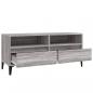 Preview: TV-Schrank Grau Sonoma 100x34,5x44,5 cm Holzwerkstoff