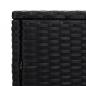 Preview: Satztische 3 Stk. Schwarz Poly Rattan