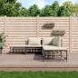 Preview: ARDEBO.de - 5-tlg. Garten-Lounge-Set mit Kissen Anthrazit Poly Rattan